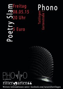 Poerty Slam @ Jugendlounge Phono | Tuttlingen | Baden-Württemberg | Deutschland